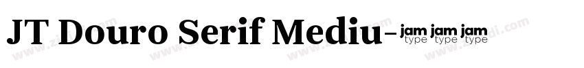 JT Douro Serif Mediu字体转换